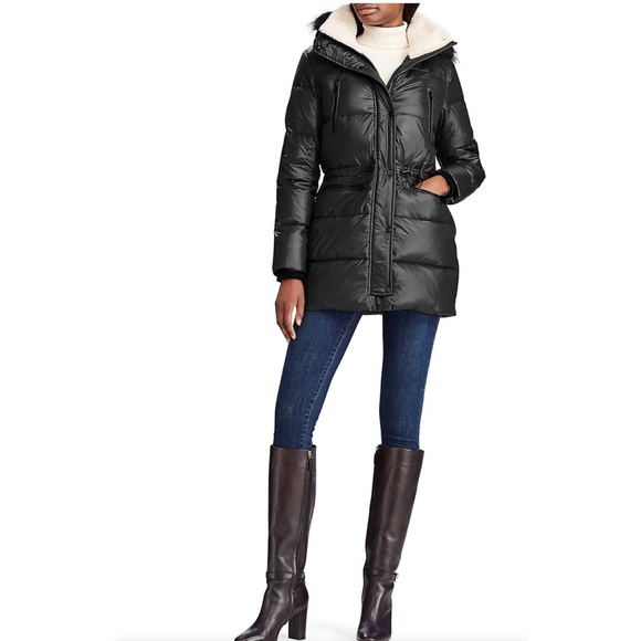 Lauren Ralph Lauren Jackets & Blazers - Lauren Ralph Lauren Hooded Down Jacket